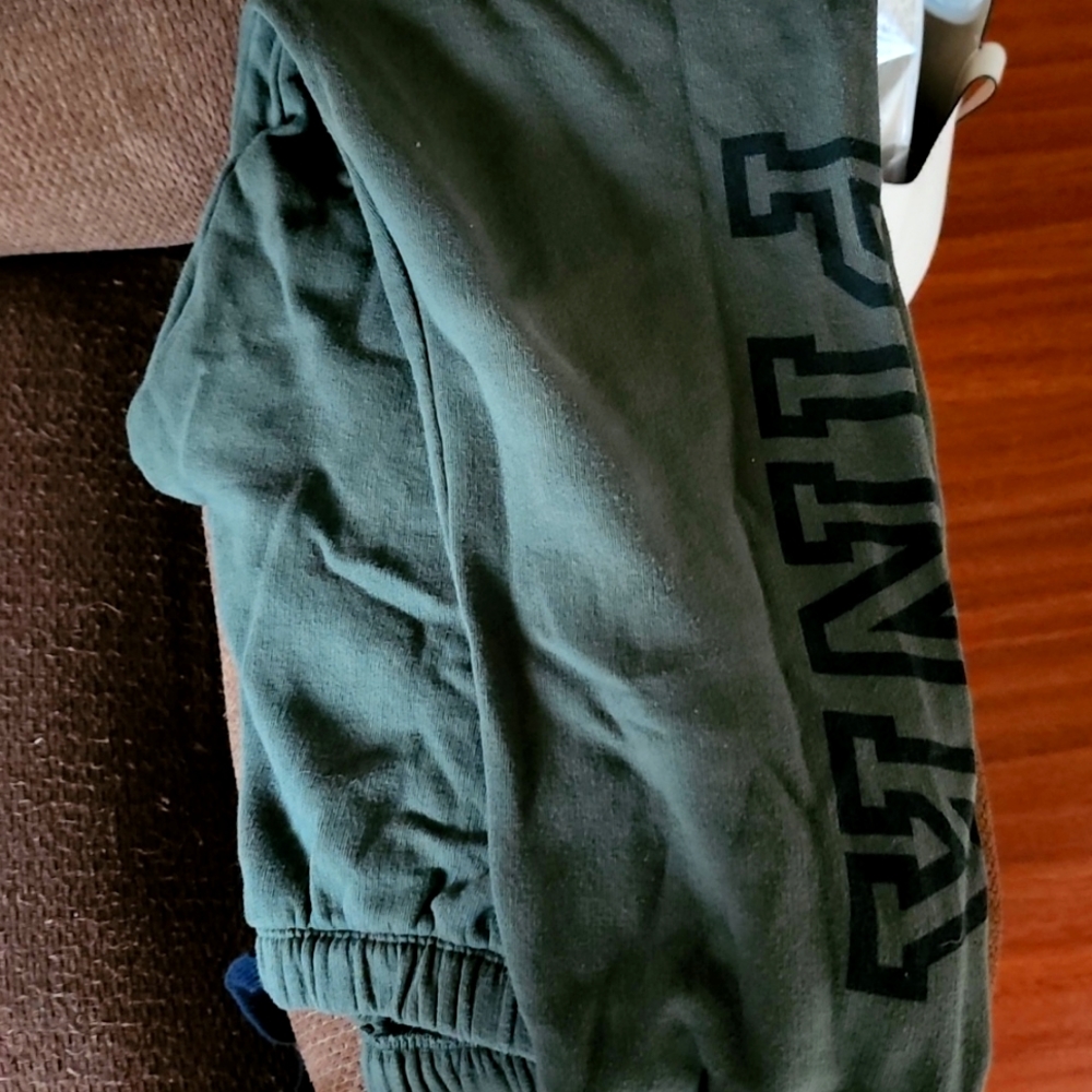 Victorias secret PINK green sweatpants